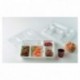 Couvercle pour plateau repas 5 compartiments transparent (lot de 200)