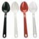 Solid black Exoglass serving spoon