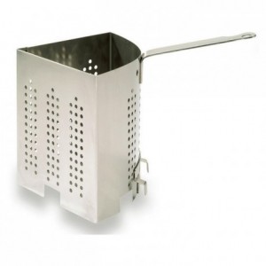 Triangular pasta basket stainless steel