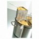 Triangular pasta basket stainless steel