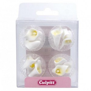 Culpitt Sugar Decorations Mini Calla Lily pk/12