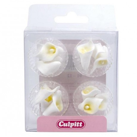 Culpitt Sugar Decorations Mini Calla Lily pk/12