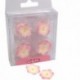 Culpitt Sugar decorations Daisy pink 12pcs