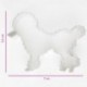 Cookie Cutter Poodle 7 cm