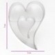 Cookie Cutter Decorative Heart in Heart 7 cm