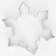 Cookie Cutter Snowflake 6,5 cm