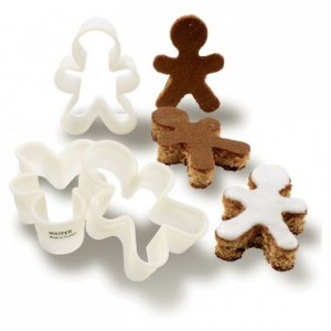 Gingerbread man cutter Exoglass 110 x 78 x 35 mm