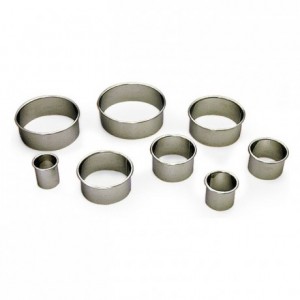 Découpoir rond uni inox Ø30 (lot de 3)