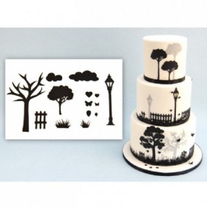 Patchwork Cutter Countryside Silhouette Set