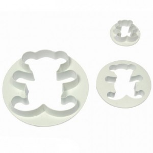 PME Teddy Bear Cutter set/3