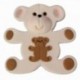 PME Teddy Bear Cutter set/3