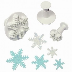 PME Snowflake Plunger Cutter pk/3