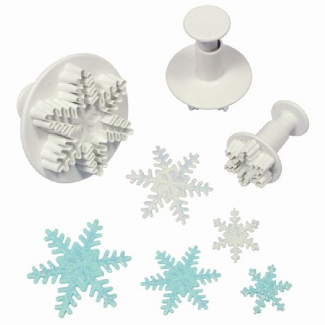 PME Snowflake Plunger Cutter pk/3