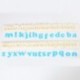 FMM Alphabet Tappits Art Deco Lower Case