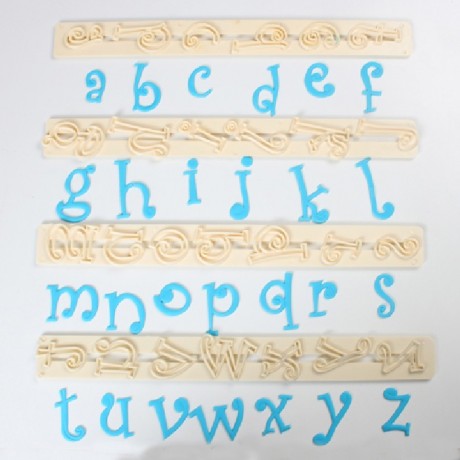 FMM Funky Alphabet Tappits Lower Case