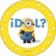 Sugar paste disc Minions 22 cm