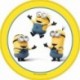 Disque en sucre Minions 22 cm