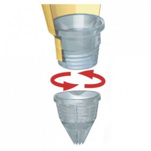 Pack of 2 ridged nozzles C6