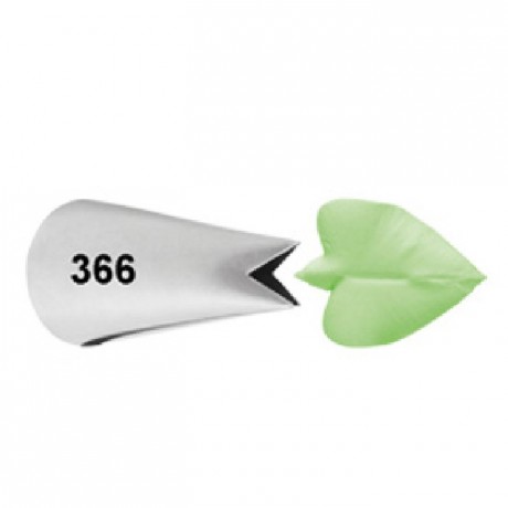 Wilton Decorating Tip 366 Leaf Carded