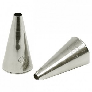 Plain tubes Ø 10 mm stainless steel (2 pcs)