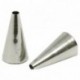 Plain tubes Ø 16 mm stainless steel (2 pcs)