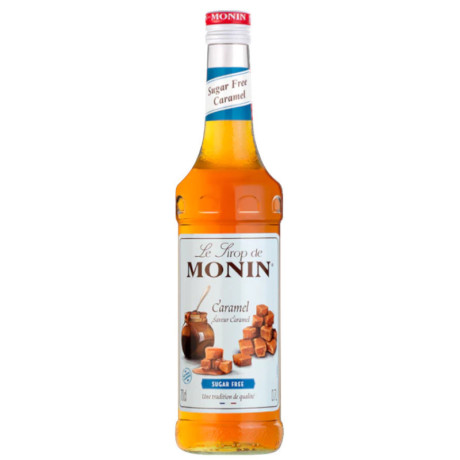 Sirop caramel sans sucre Monin 70 cL