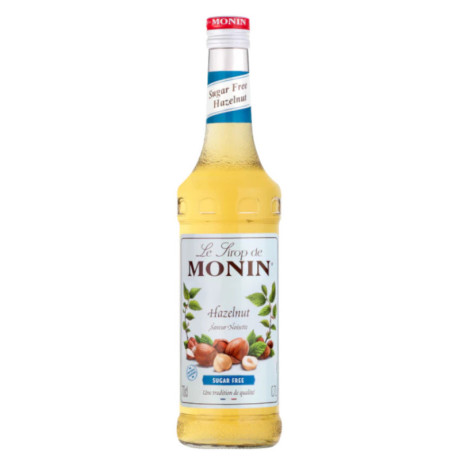 Sugar free hazelnut Monin syrup 70 cL