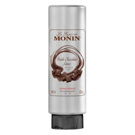 Sauce chocolat noir Monin 50 cL