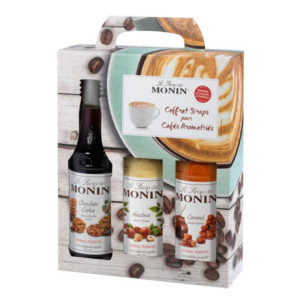 Coffret sirops café Monin 3 x 25 cL