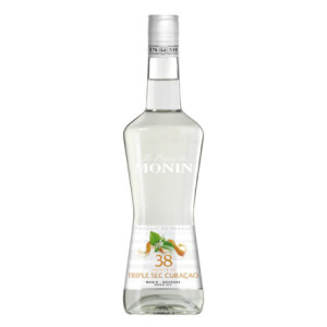 Liqueur triple sec curaçao 38 % Monin 70 cL