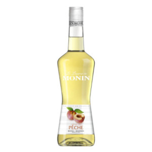 Crème de pêche 16 % Monin 70 cL