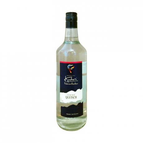 Eau de vie de quetsche 45% 1 L