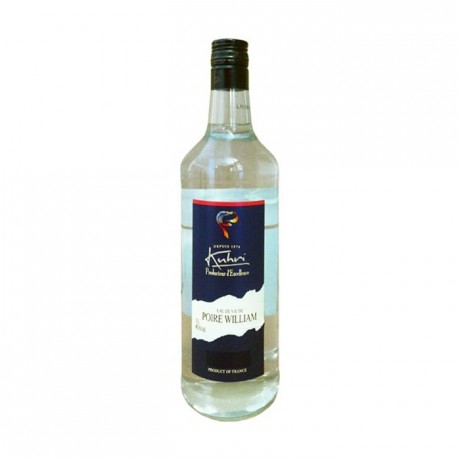 Eau de vie de poire william 45% 1 L