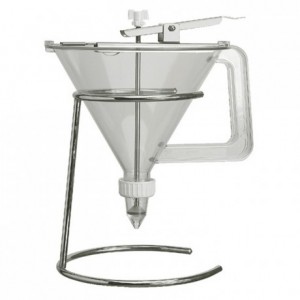 Wing nut for automatic funnel