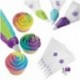 Wilton ColorSwirl Tri-Color Coupler Decorating Set/9