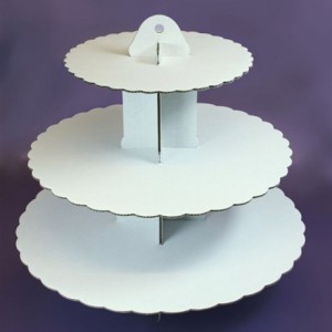 Culpitt 3 Tier White Cupcake Stand