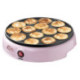 Bestron Mini Pancake Maker "Poffertjes" Pink