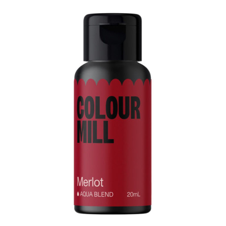 Colour Mill Aqua Blend Merlot 20 ml