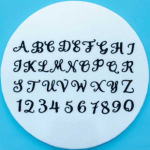 FMM Swirly Alphabet & Number Cutter