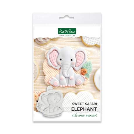 Katy Sue Elephant Silicone Mold