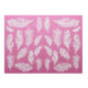 Cake Lace Feathers Lace Silicone Mat