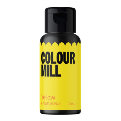 Colorant Colour Mill Aqua Blend Yellow 20 ml