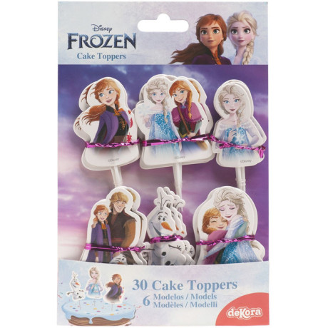 Dekora Frozen Cake Toppers (Set of 30)