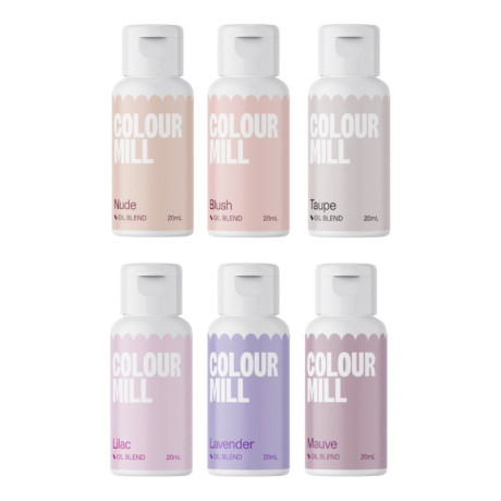 Colorant Colour Mill Oil Blend kit 6 couleurs Bridal