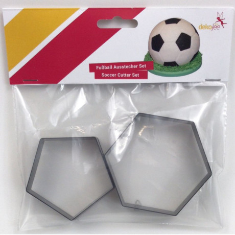 Découpoir Dekofee football (lot de 2)