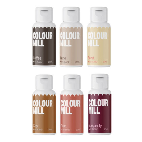 Colour Mill Oil Blend Kit 6 Colours Outback