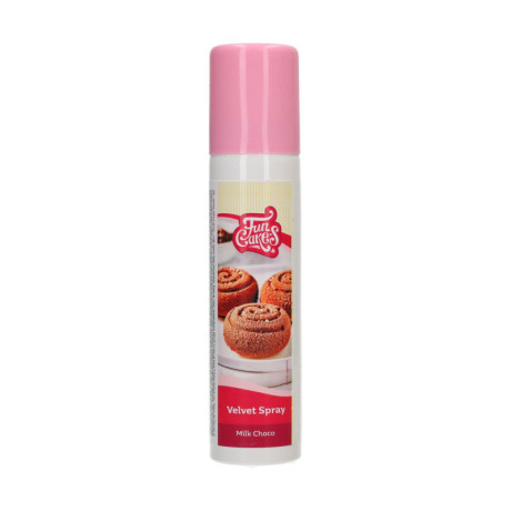 Spray velours FunCakes marron clair 100 ml