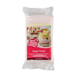 FunCakes Sugar Paste Blush White 250 g