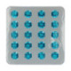 FunCakes Jelly Diamonds Blue 20 pieces