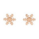 FunCakes Sugar Decorations Snowflakes Bronze 12 pieces